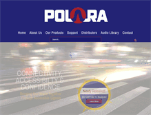 Tablet Screenshot of polara.com